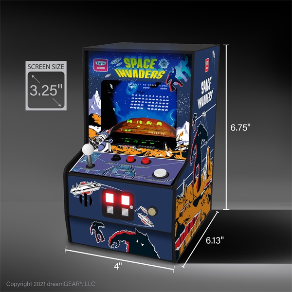 MY ARCADE Space Invaders Micro Player Retro