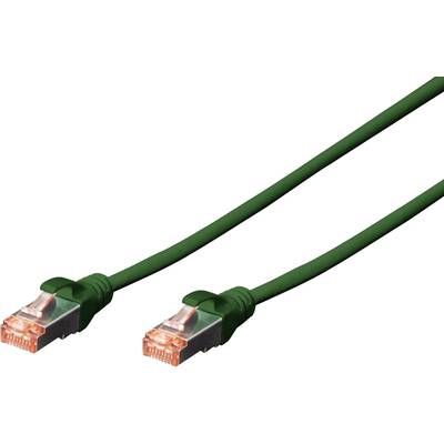 RJ45 Hálózat Csatlakozókábel CAT 6 S/FTP 2.00 m Zöld Halogénmentes, sodort érpár, Védővel, Lángálló Digitus RJ45 Hálózat Csatlakozókábel CAT 6 S/FTP 2.00 m Zöld Halogénmentes, sodort érpár, Védővel, Lángálló Digitus