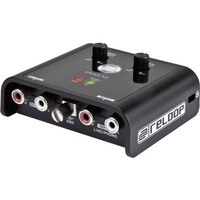 Lemezjátszó, Phono előerősítő, RIAA korrektor, audio USB digitalizáló kimenettel Reloop iPhono 2