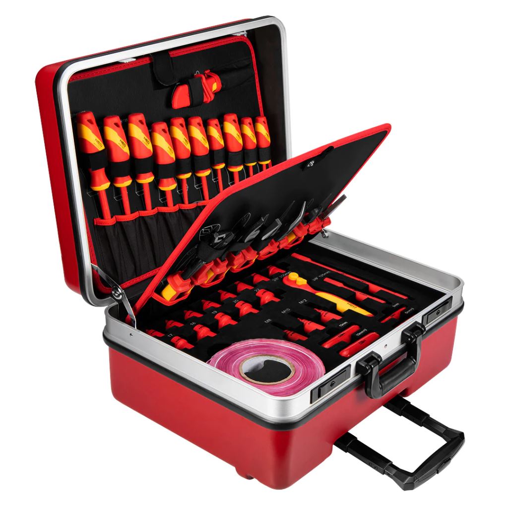 NEO Tools 01-312 szigetelt szerszámkészlet elektromos és hibrid autók javításához 51db NEO Tools 01-312 szigetelt szerszámkészlet elektromos és hibrid autók javításához 51db