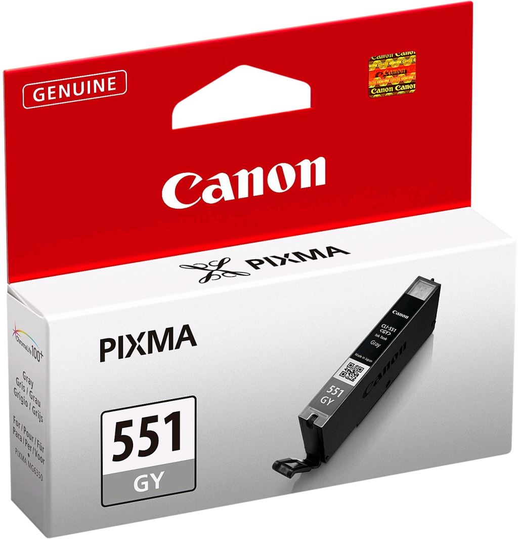 Canon CLI-551 GY szürke tintapatron (6512B001) Canon CLI-551 GY szürke tintapatron (6512B001)