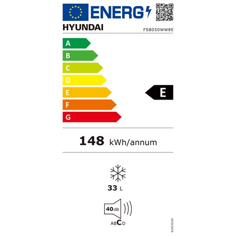 Hyundai FSB050WW8E FAGYASZTÓSZEKRÉNY 2 REKESZ