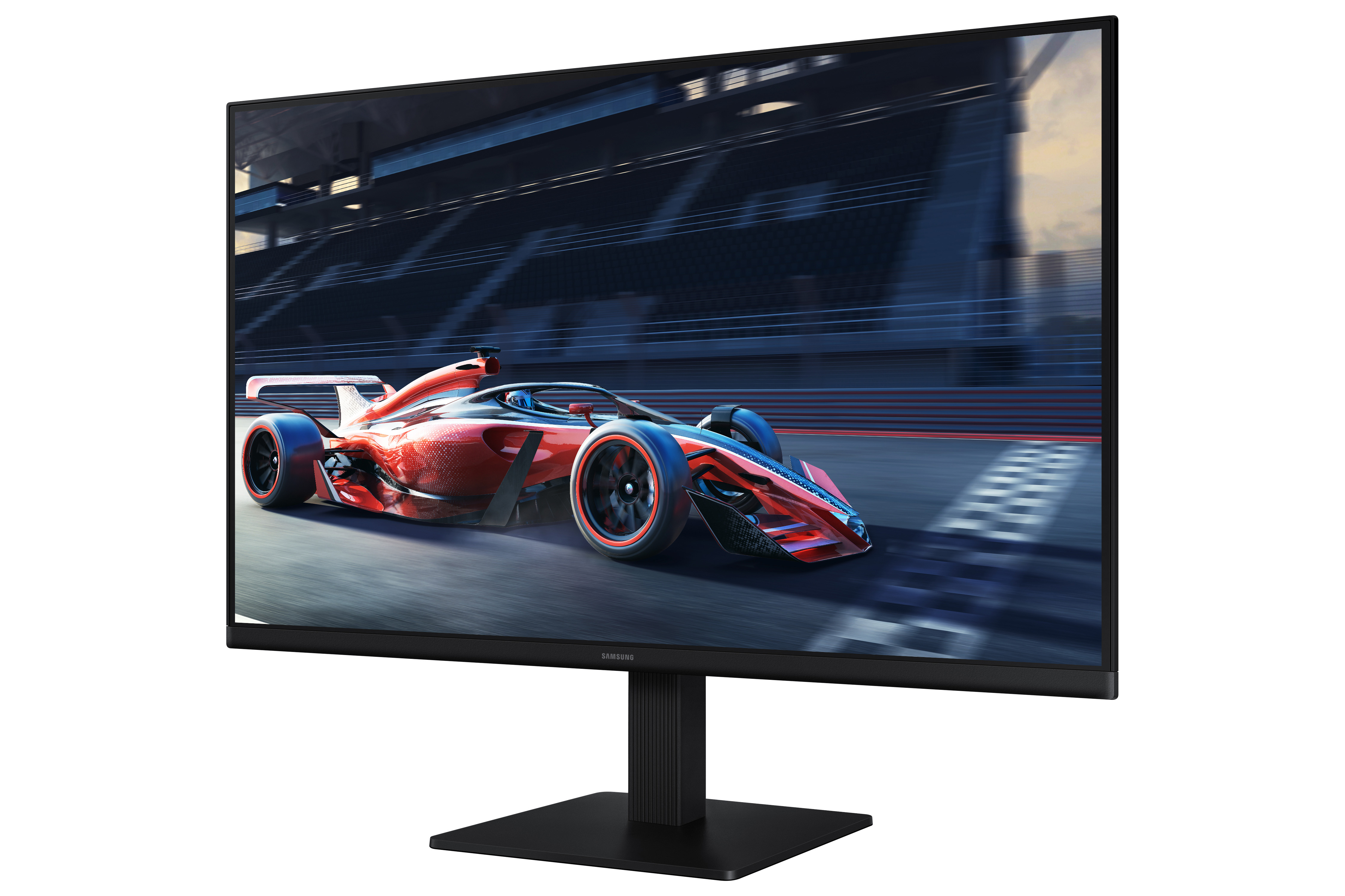 Samsung 24" LS24D302GAUXEN Monitor - 1920x1080, Full HD, LED, IPS, 100Hz, 5ms, Fekete