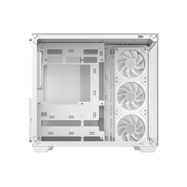 DeepCool CG530 4F WH Fehér  ablakos  4x12cm A-RGB BTF  ATX Számítógépház  