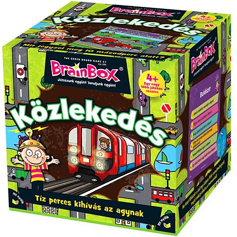 Alex Toys BrainBox: Közlekedés társasjáték (93658)