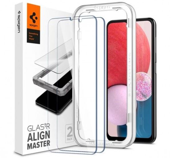 Spigen AlignMaster Glas.tR Samsung Galaxy A13 Tempered kijelzővédő fólia, 2db (AGL04280) Spigen AlignMaster Glas.tR Samsung Galaxy A13 Tempered kijelzővédő fólia, 2db (AGL04280)