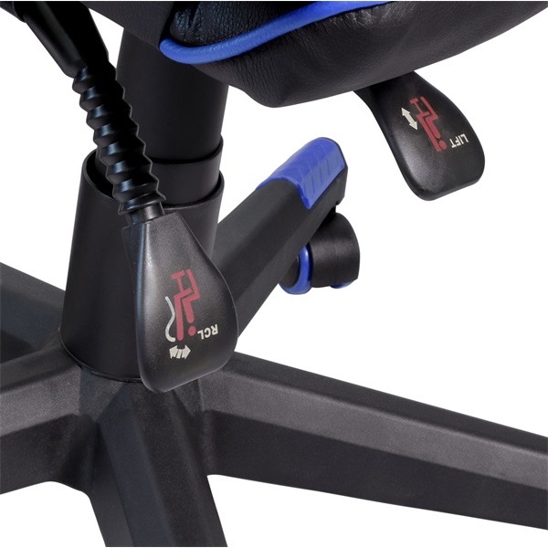 IRIS GCH204BK_FT gaming szék fekete-kék