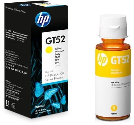HP GT52 tinta-tartály sárga (M0H56AE) HP GT52 tinta-tartály sárga (M0H56AE)