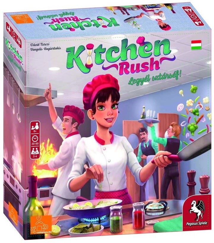Pegasus Kitchen Rush! - Legyél sztárséf! magyar nyelvű társasjáték (19262182) Pegasus Kitchen Rush! - Legyél sztárséf! magyar nyelvű társasjáték (19262182)