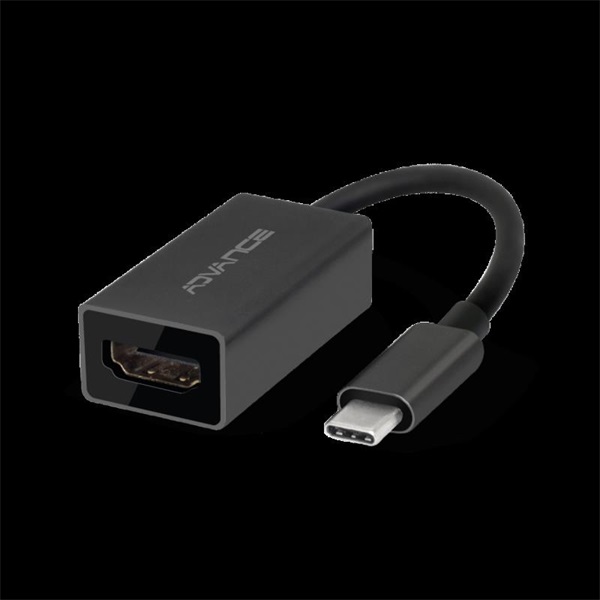 Advance Átakakító - HDMI 4K ADAPTER (USB-C to HDMI, fekete) (CB-CHD-F)