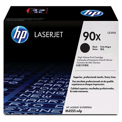 HP CE390X (90X) fekete toner HP CE390X (90X) fekete toner