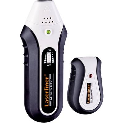 Vezetékvizsgáló kábelteszter és hanggenerátoros vezetékkereső E27 lámpa adapterrel Laserliner AC Tracer 083.050A Vezetékvizsgáló kábelteszter és hanggenerátoros vezetékkereső E27 lámpa adapterrel Laserliner AC Tracer 083.050A