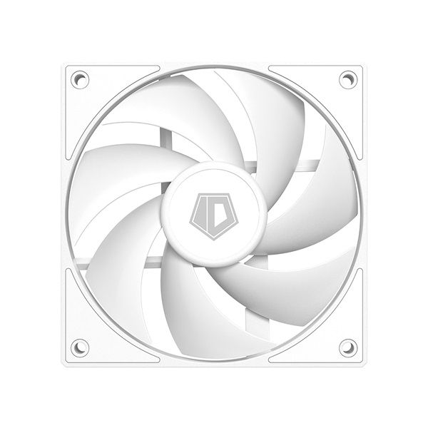 ID-Cooling Cooler 12cm - AF-125-W (29,85dB, max. 132,94 m3/h, 4pin, PWM, 12cm, ARGB LED, fehér)