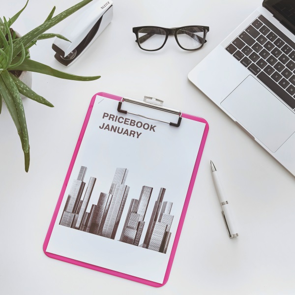 Leitz Wow rózsaszín felírótábla