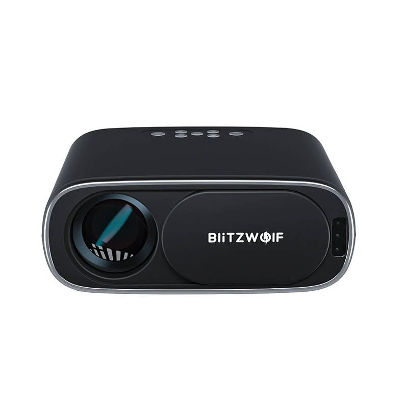 BlitzWolf BW-V4 1080p LED beamer / projector, Wi-Fi + Bluetooth (black) BlitzWolf BW-V4 1080p LED beamer / projector, Wi-Fi + Bluetooth (black)