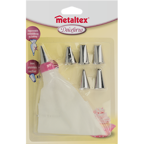 Metaltex MX252407 HABKINYOMÓ ZSÁK 6 VÉGGEL