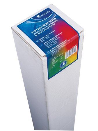 Victoria LPV61090 Plotterpapír tintasugaras 610 mm x 90 m x 50 mm 90g/m2 Victoria LPV61090 Plotterpapír tintasugaras 610 mm x 90 m x 50 mm 90g/m2