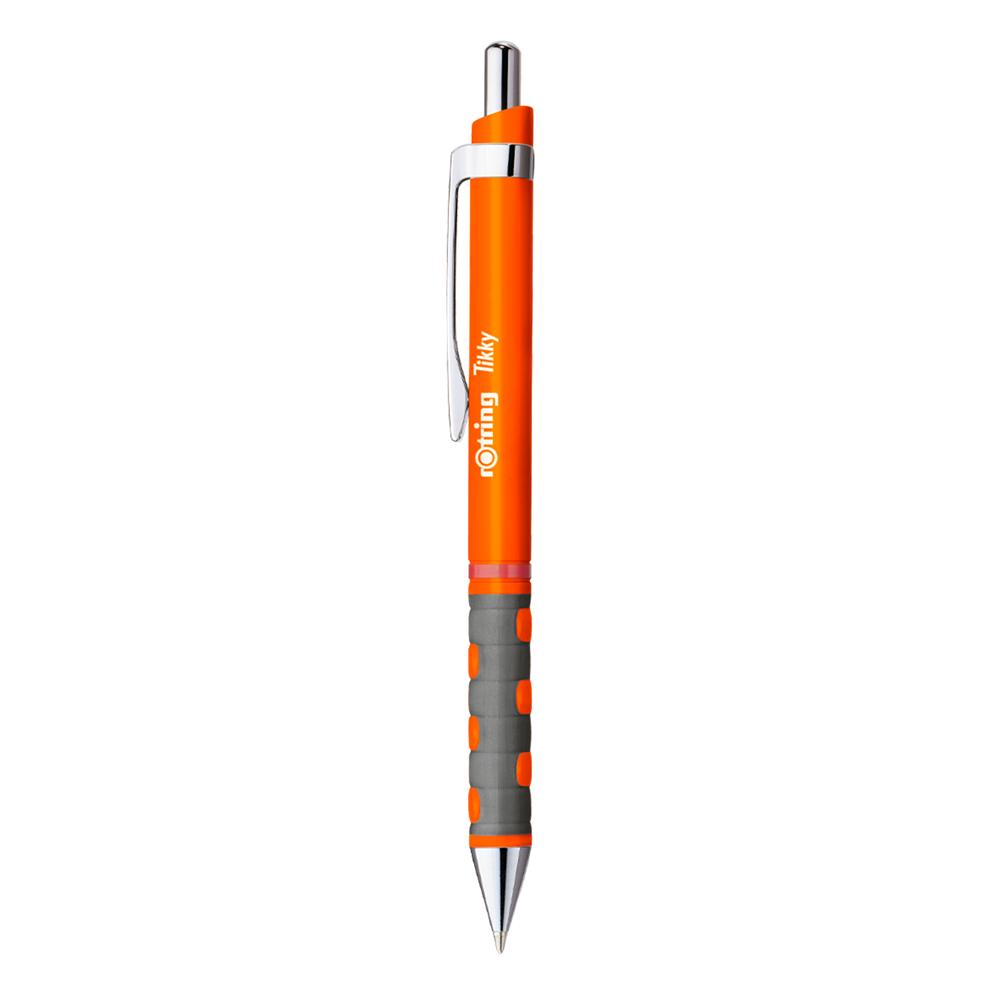 Rotring Golyóstoll neonnarancs test,  Tikky III, írásszín kék (NRR2205269)