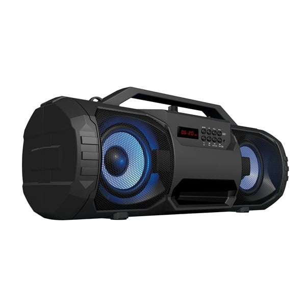 Platinet Hangszóró boombox, 12W, bluetooth, Classik , RGB (PMPB350)