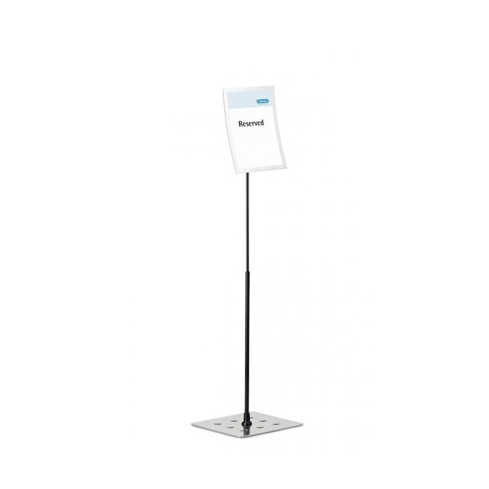 Durable Padlóállvány  DURAVIEW A4, ezüst (498123)