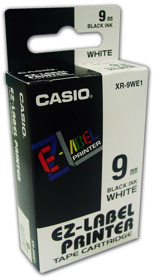 Casio Feliratozógép szalag, 9 mm x 8 m, fehér-fekete (GCIR-9WE1) Casio Feliratozógép szalag, 9 mm x 8 m, fehér-fekete (GCIR-9WE1)