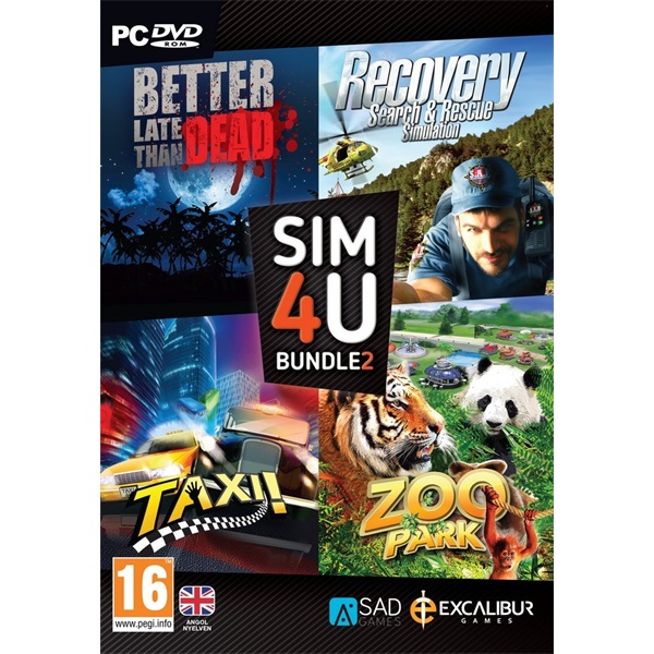 SIM4U Bundle 2 - Better Late Than Dead, Recovery SandR, Taxi, Zoo Park (PC)