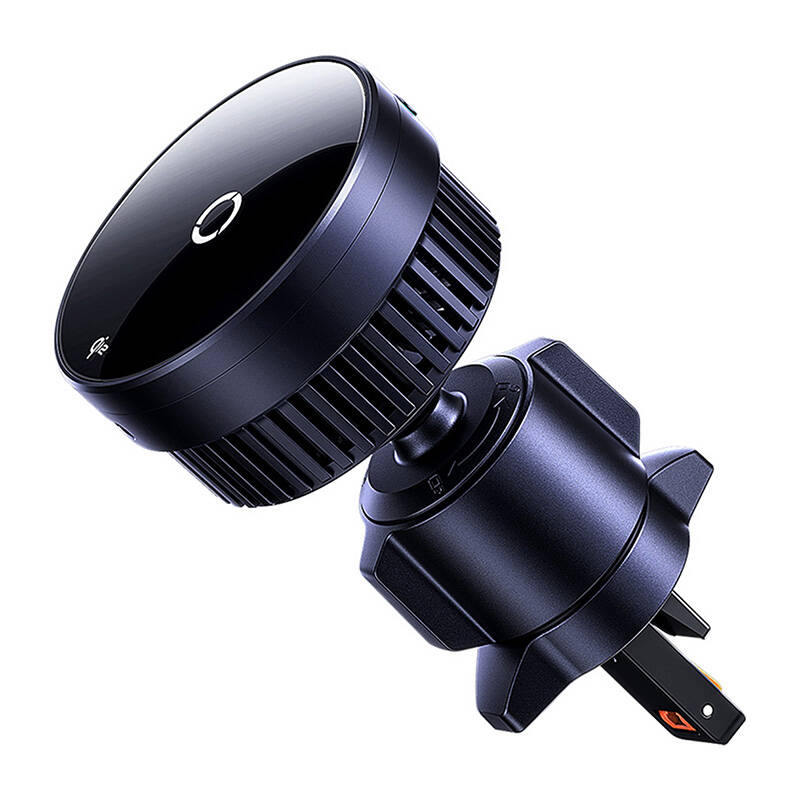 Autós tartó induktív töltővel Baseus MagPro 15W Qi2.0 (fekete) Autós tartó induktív töltővel Baseus MagPro 15W Qi2.0 (fekete)