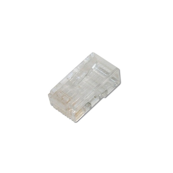 DIGITUS CAT6 árnyékolatlan 8P8C RJ45 dugó kerek kábelekhez (100db-os csomag) DIGITUS CAT6 árnyékolatlan 8P8C RJ45 dugó kerek kábelekhez (100db-os csomag)