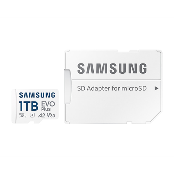 Samsung 1TB MB-MC1T0SA/EU EVO PLUS 1TB MicroSD kártya Samsung 1TB MB-MC1T0SA/EU EVO PLUS 1TB MicroSD kártya