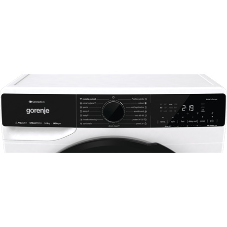 Gorenje WPNA94A1PWIFI Elöltöltős mosógép - 9 kg, 1400 ford./perc, A Energiaosztály