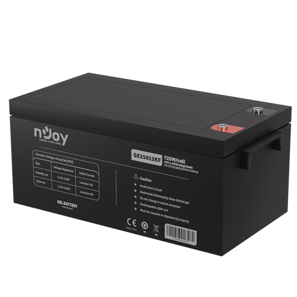 NJOY GE25012KF  12V/250Ah, T11 zárt  gondozás mentes GEL akkumulátor   