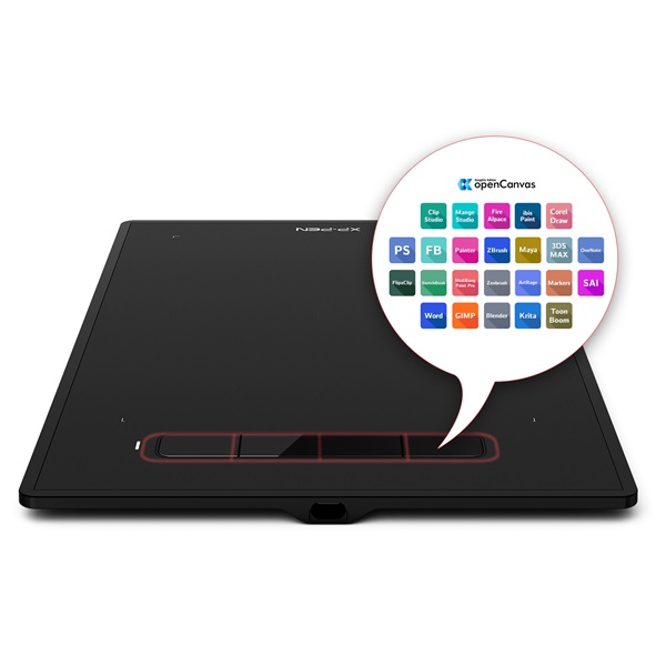 XP-PEN  Star G960S Plus 9"x6" 5080 LPI Grafikus tábla