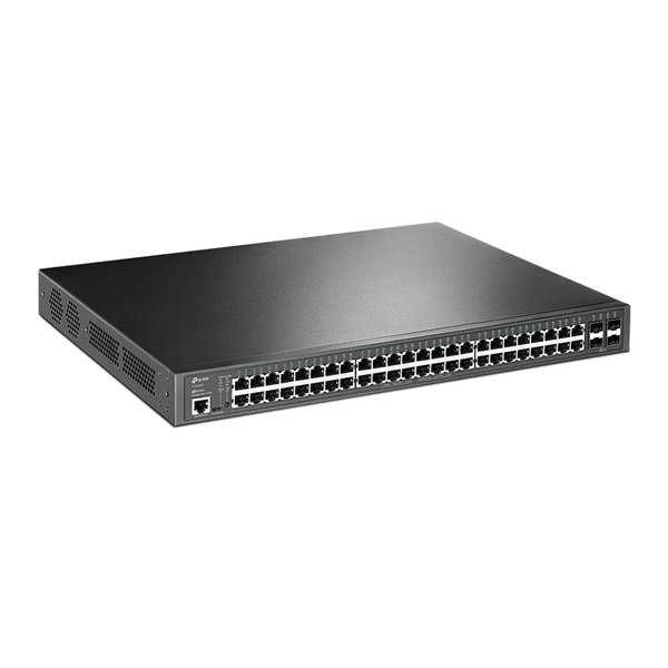TP-Link JetStream 52-Port 48-Port PoE+ Gigabit L2+ Managed Switch TP-Link JetStream 52-Port 48-Port PoE+ Gigabit L2+ Managed Switch