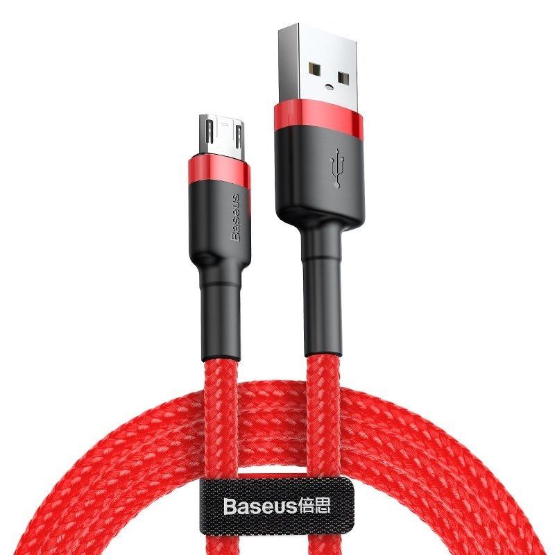 Baseus Cafule USB-Micro USB kábel 1m piros (CAMKLF-B09) Baseus Cafule USB-Micro USB kábel 1m piros (CAMKLF-B09)