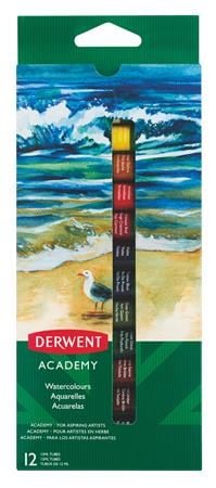 DERWENT "Academy" Tempera készlet 12 darabos 12 ml (2302404)