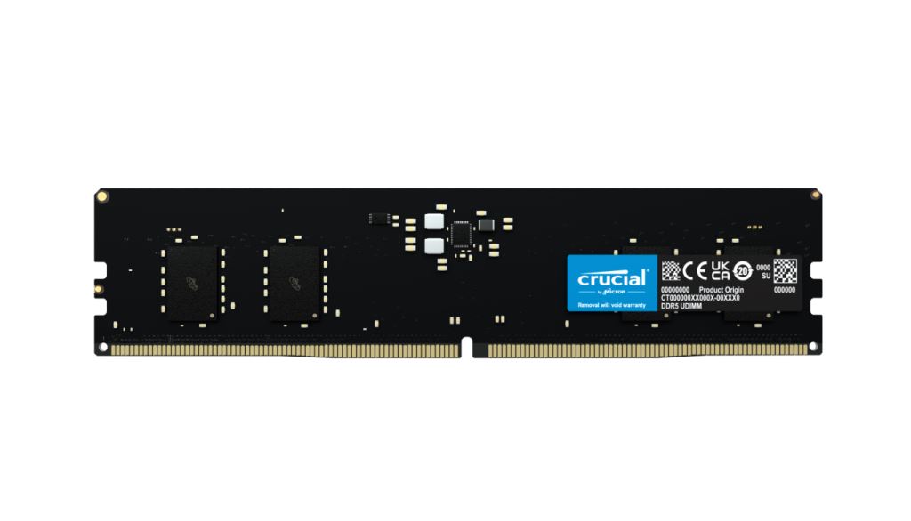 8GB 4800MHz DDR5 RAM Crucial CL40 (CT8G48C40U5)