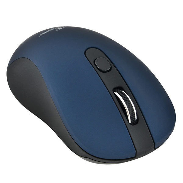 Bluestork M-WL-OFF60-BLUE  1600 DPI  6 gomb optikai Vezeték nélküli Egér Kék 