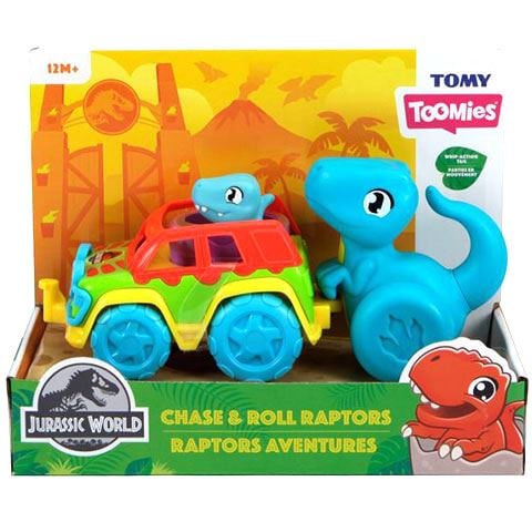 Tomy Toomies Jurassic World Dínó járgány játékszett (E73251)
