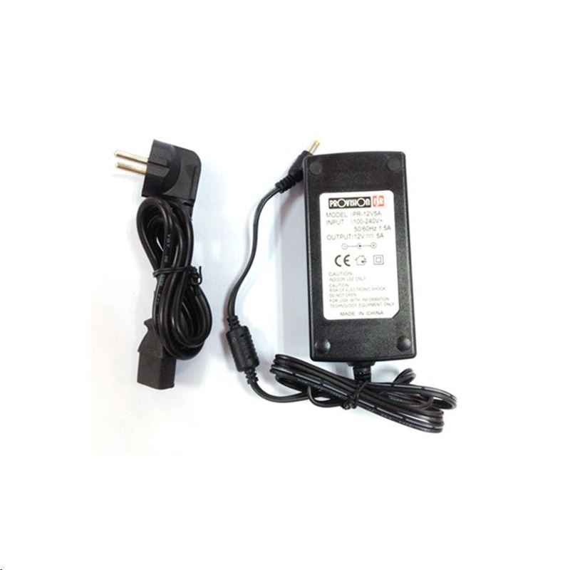 PR-12V5A kamera tápegység 12VDC 5A