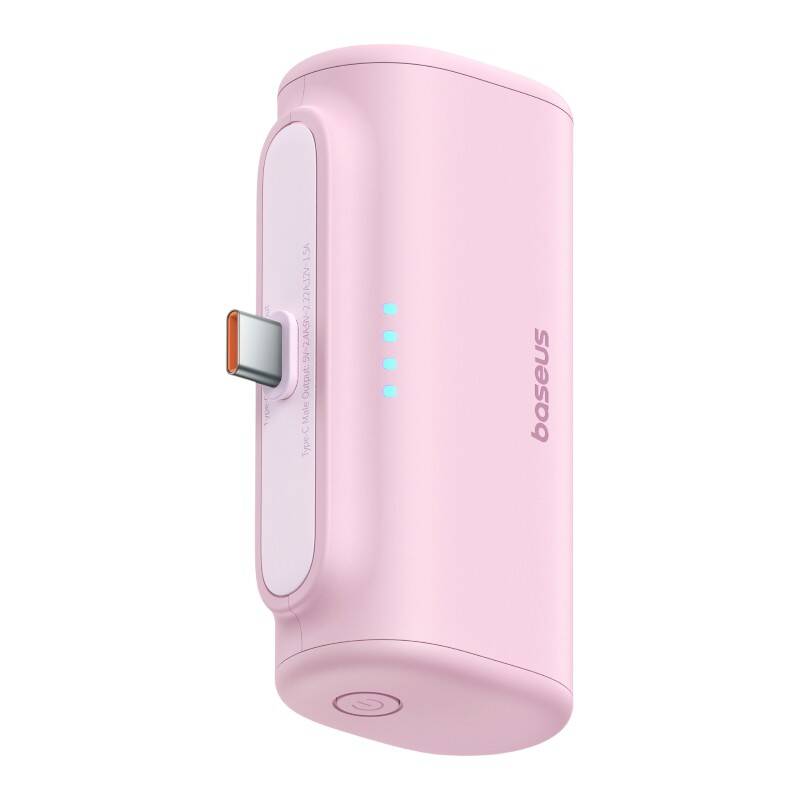 Baseus Compact USB-C 5000mAh  20W Powerbank Pink 