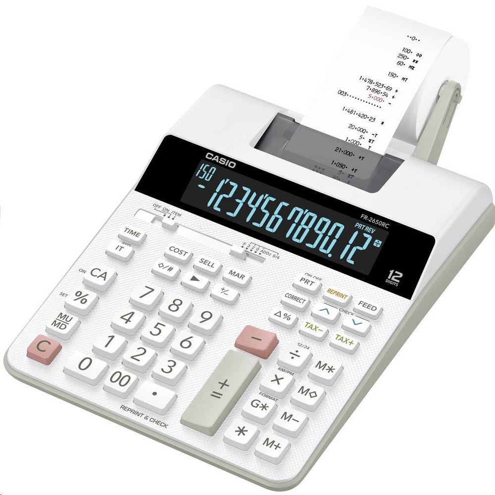 Casio FR-2650RC szalagos számológép Casio FR-2650RC szalagos számológép
