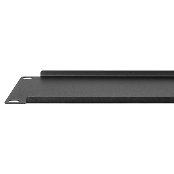 Stalflex rack szekrény takaró panel 2U 19" fekete (RP19-2U-B)