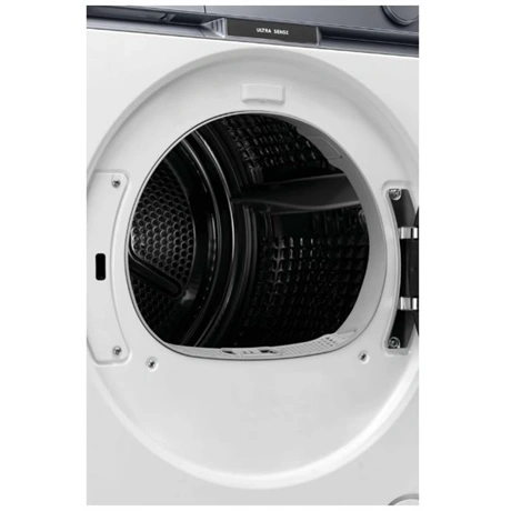 Haier HD80-CQ387U1-S Hőszivattyús szárítógép Fehér/Fekete - 8 kg, C energiaosztály