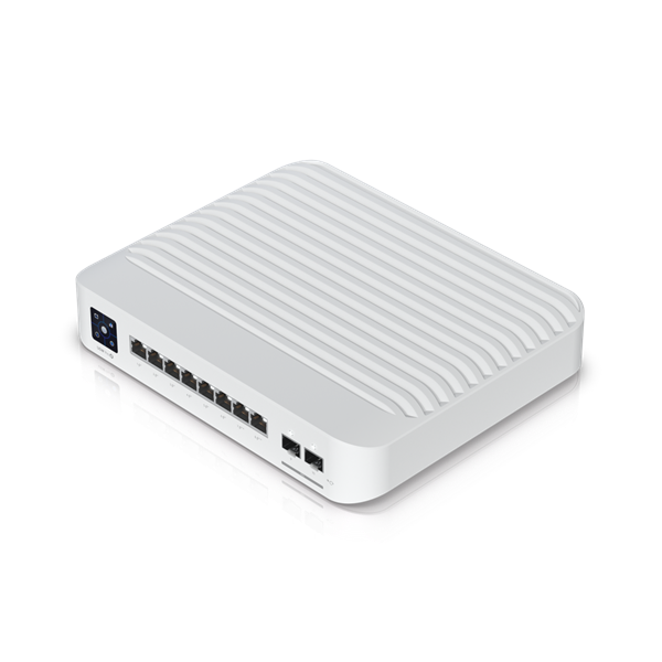 Ubiquiti USW-Pro-8-PoE 8port GbE LAN 6xPoE/PoE+ 2x PoE++ 2xSFP+ port 120W port L3 menedzselhető switch Ubiquiti USW-Pro-8-PoE 8port GbE LAN 6xPoE/PoE+ 2x PoE++ 2xSFP+ port 120W port L3 menedzselhető switch
