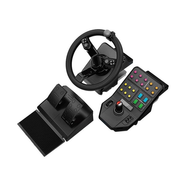 Logitech 945-000062 Saitek Farm Sim fekete kormány + pedál + oldalpanel csomag Logitech 945-000062 Saitek Farm Sim fekete kormány + pedál + oldalpanel csomag