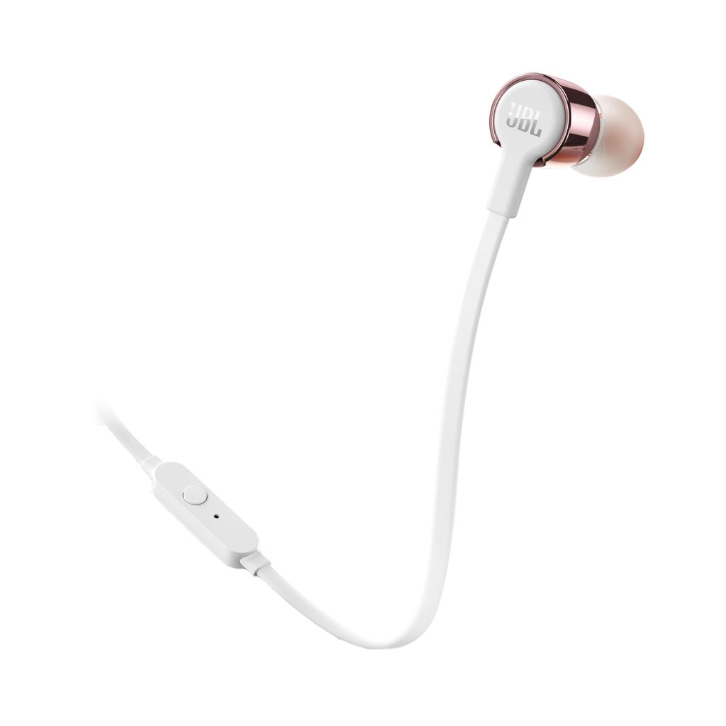 JBL Tune 210 mikrofonos fülhallgató fehér-rozéarany (JBLT210RGD) JBL Tune 210 mikrofonos fülhallgató fehér-rozéarany (JBLT210RGD)