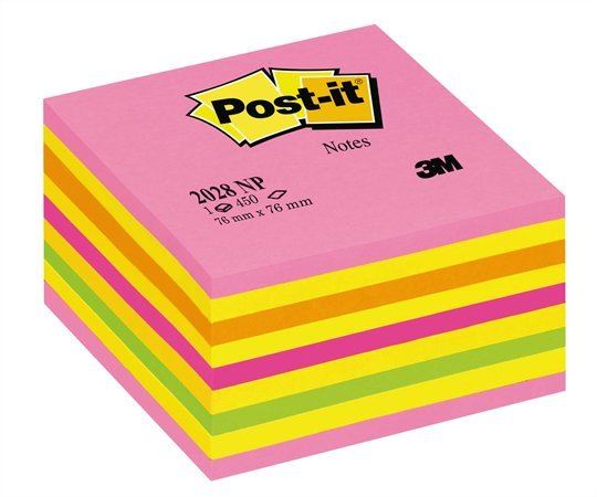 3M Post-it FT510093204 öntapadó jegyzettömb 76x76mm lollipop pink (LP2028NP)