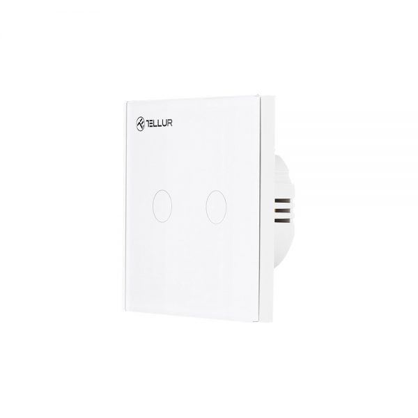 Tellur WiFi switch 2 port 1800W 10A okos kapcsoló (TLL331051)