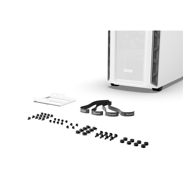 Be Quiet! Számítógépház - Shadow Base 800 DX White (ATX, edzett üveg oldallap, fehér)