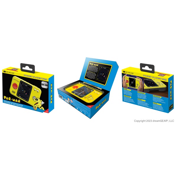 MY ARCADE Pac-Man Pocket Player Pro Hordozható DGUNL-4198 Játékkonzol MY ARCADE Pac-Man Pocket Player Pro Hordozható DGUNL-4198 Játékkonzol